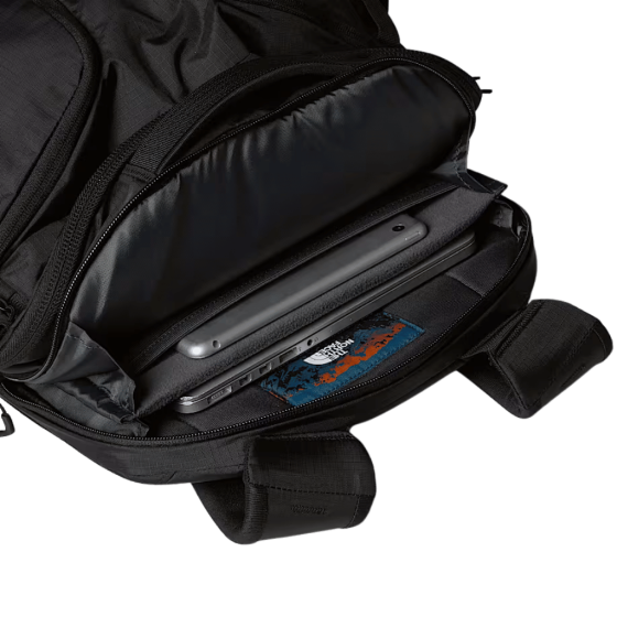 The North Face Surge Backpack black interior3