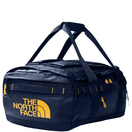 The North Face 42L Base Camp Voyager 42L Duffle navy front3qrtr primary