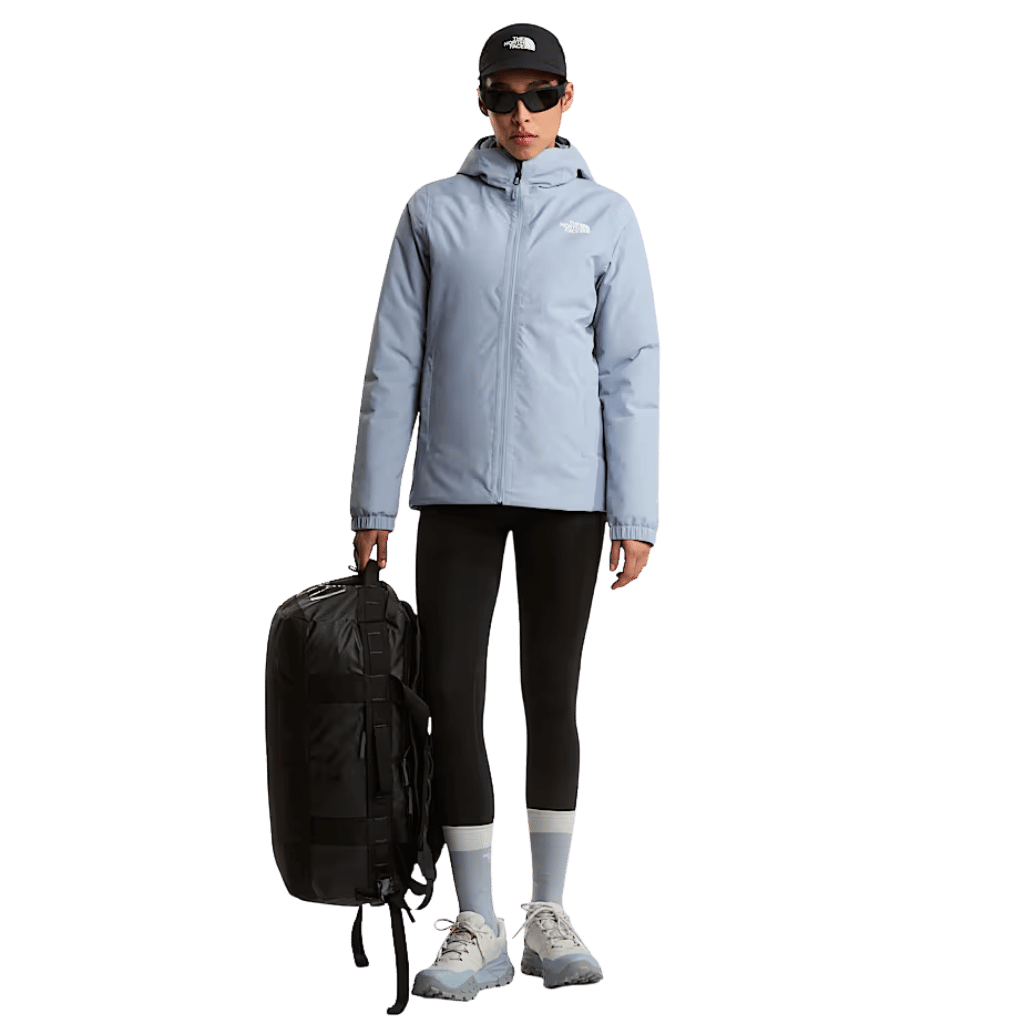 The North Face 42L Base Camp Voyager Duffle Black asphalt grey lifestyle2