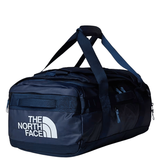 The North Face 42L Base Camp Voyager Duffle Shady Blue Navy front3qrtr