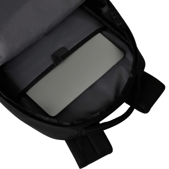 The North face Vault Backpack Black laptop