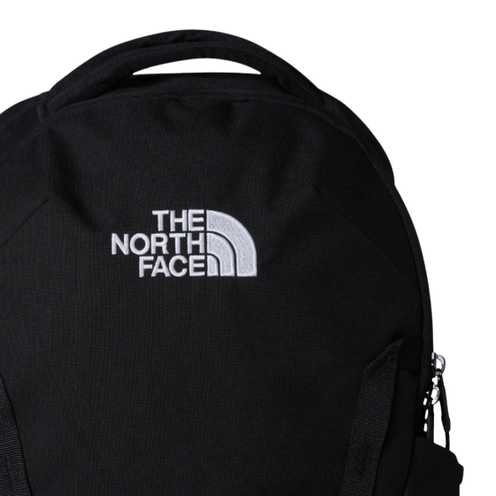 The North face Vault Backpack Black logo