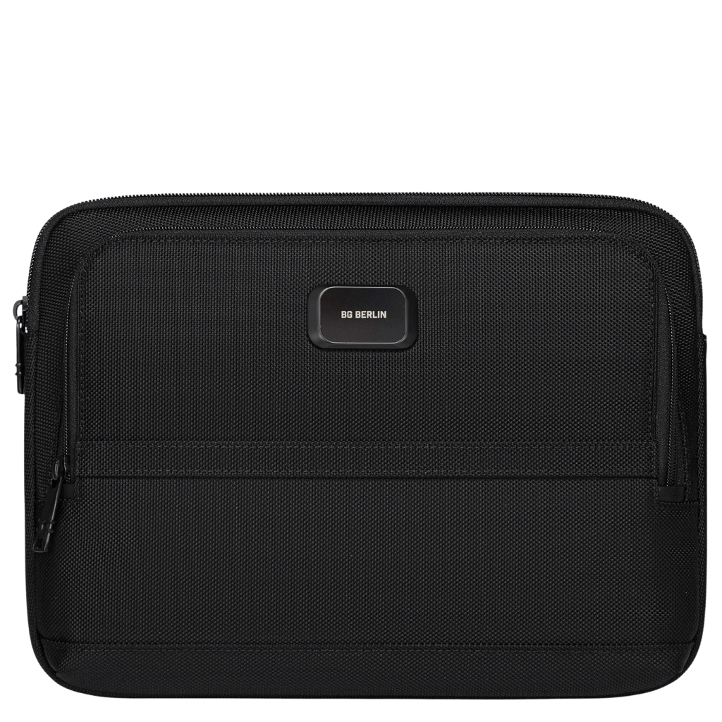 BG Berlin Nexus CEO Slim Laptop briefcase GP023436 black front