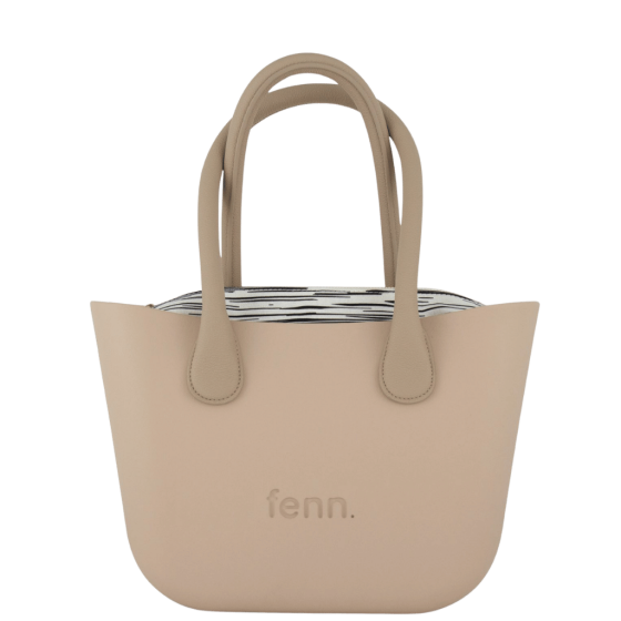 Fenn 9462 Petite Sand round handles printed inner front