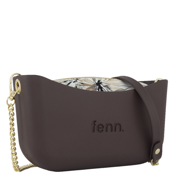 Fenn Classic 2206 Choc gold chain printed inner front3qrtr