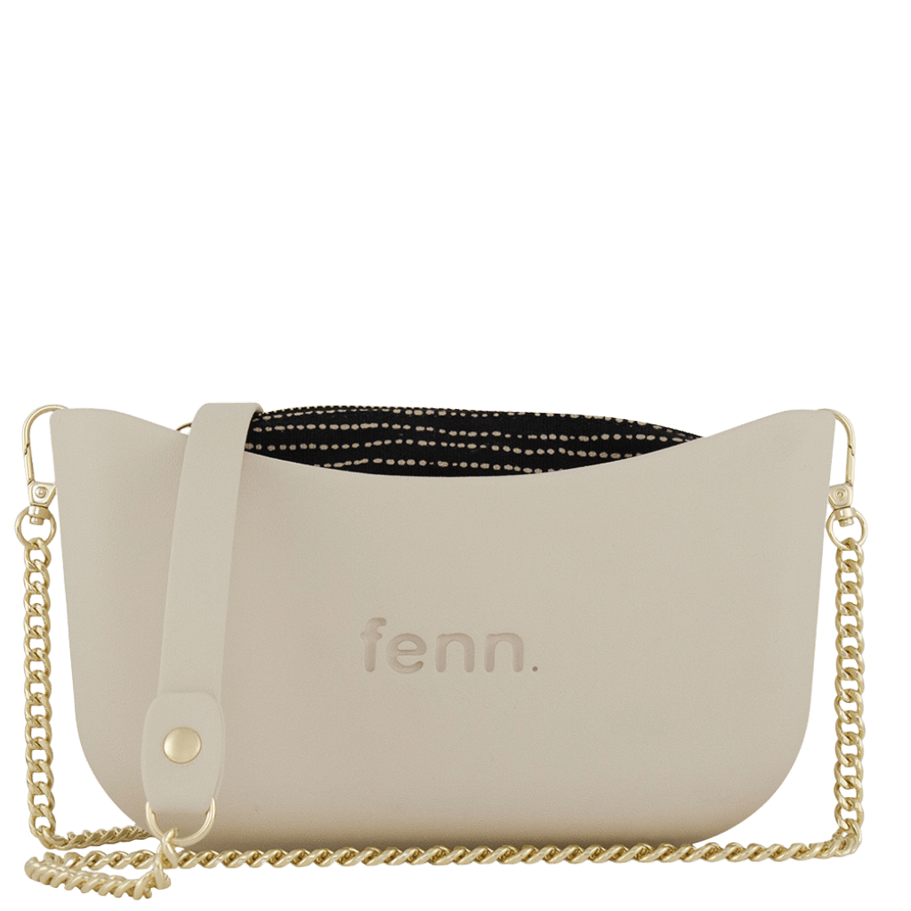 Fenn Classic 2208 Champagne gold chain black inner front