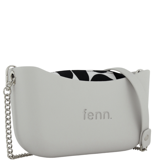 Fenn Classic 2210 Ice Grey Silver chain printed inner acfront3qrtr