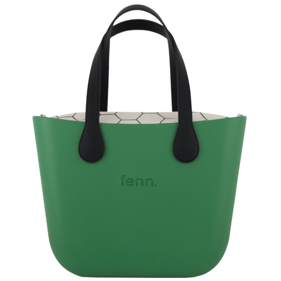 Fenn Collection 1534 Green flat handle printed hex inner front
