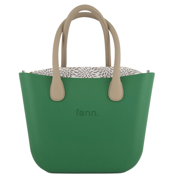 Fenn Collection 1535 Green round handle printed inner front