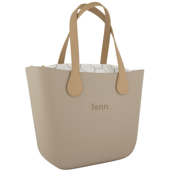 Fenn Collection 1537 Stone flat handle printed hex inner front3qrtr