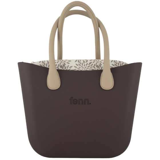 Fenn Collection 1538 Choc round handle printed inner front