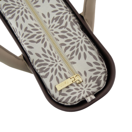 Fenn Collection 1538 Choc round handle printed inner top