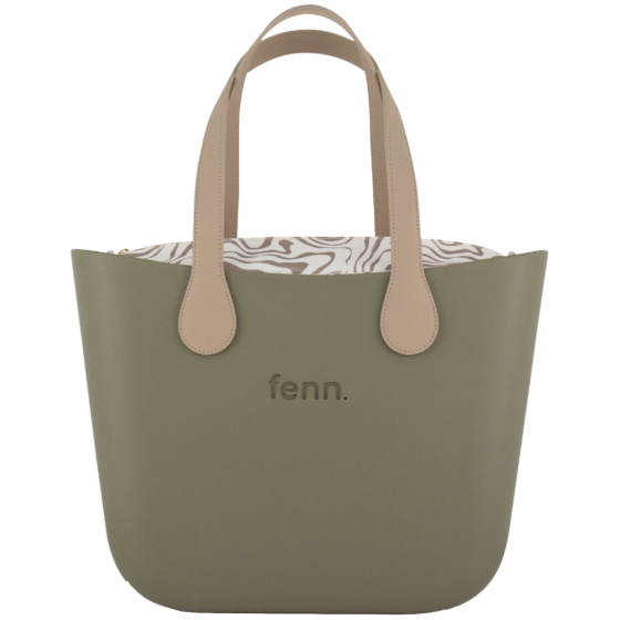 Fenn Collection 1540 Olive beige flat handle pattern inner front