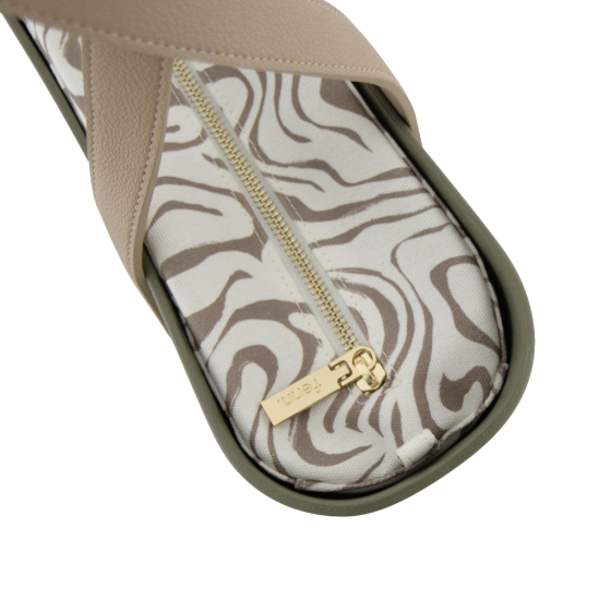 Fenn Collection 1540 Olive beige flat handle pattern inner top
