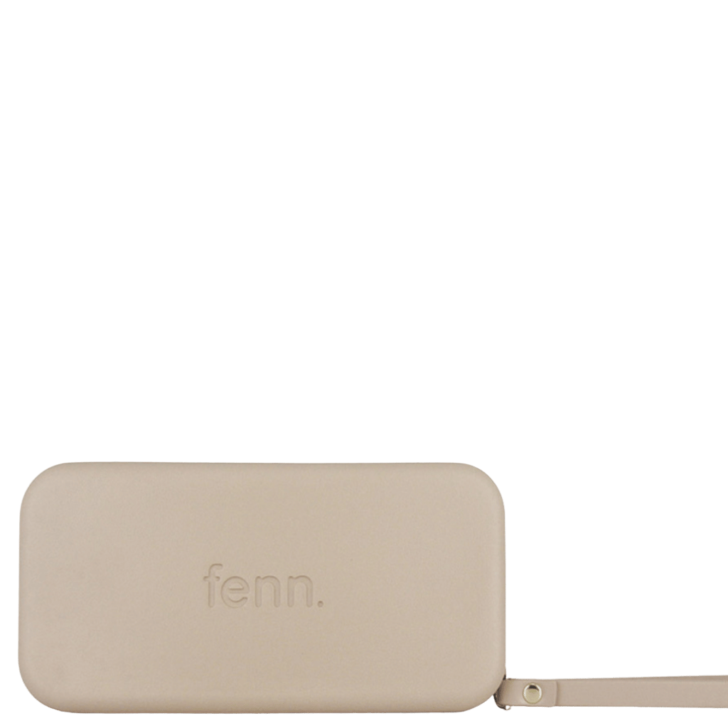 Fenn Collection Wristlet Zip Purse 015 Sand front primary