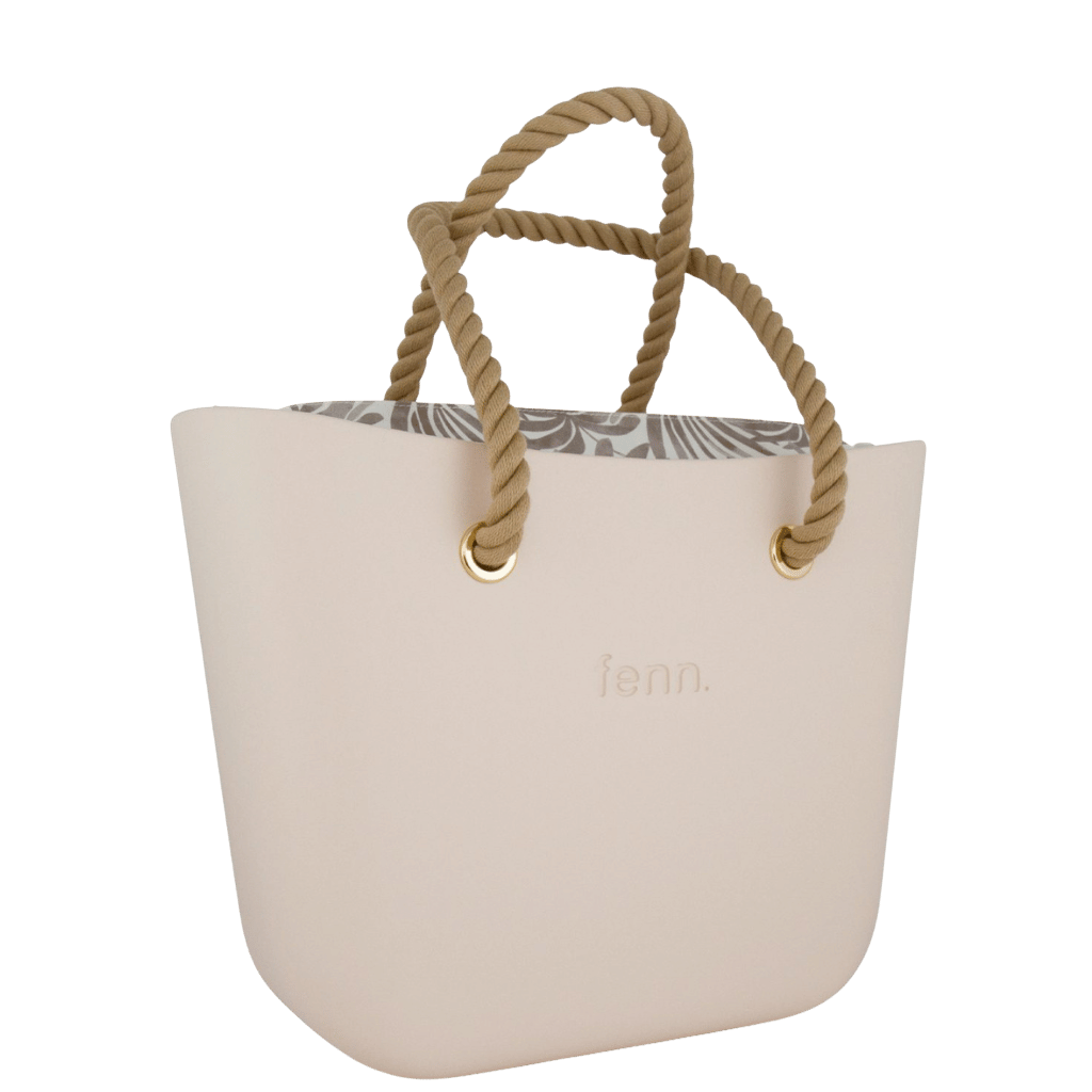 Fenn Original 1474 Nude rope handles printed inner front3qrtr primary