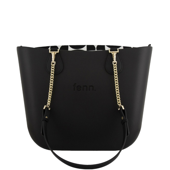 Fenn Original 1532 Black gold chain pattern inner front