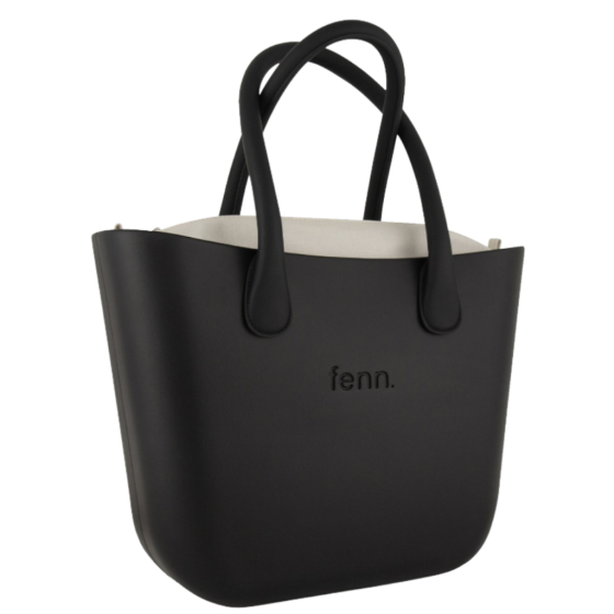 Fenn Original 1533 black round handle beige inner black front3qrtr