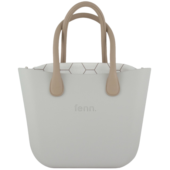 Fenn Original 1544 Light Grey round handle hex pattern inner front