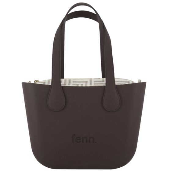 Fenn Petite 9458 Choc Flat Handle Pattern inner front