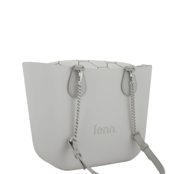 Fenn Petite 9460 Icy Grey Chain Hex Inner front3qrtr primary