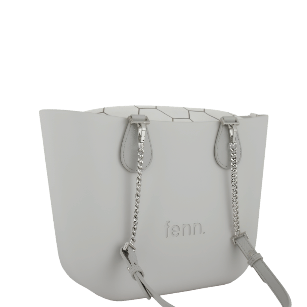 Fenn Petite 9460 Icy Grey Chain Hex Inner front3qrtr primary