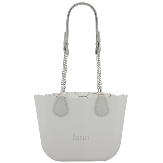 Fenn Petite 9460 Icy Grey Chain Hex Inner handle up