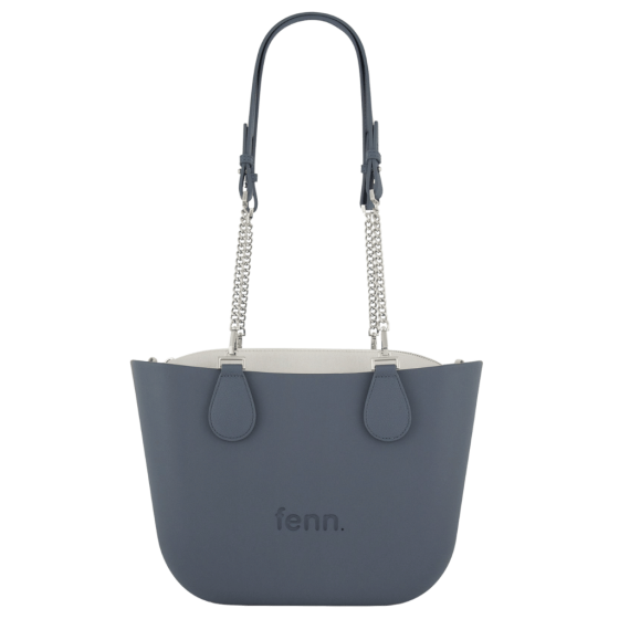 Fenn Petite 9463 Denim silver chain bone inner side hang