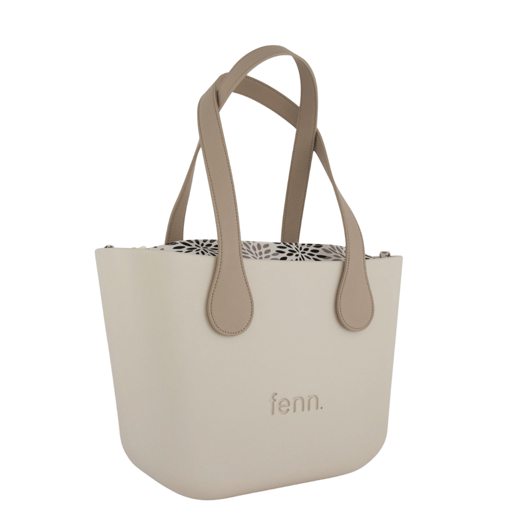 Fenn Petite 9465 Champagne flat stone handles printed inner front3qrtr