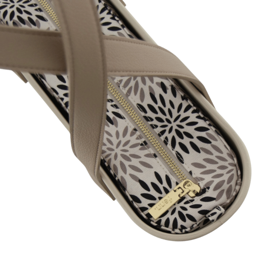 Fenn Petite 9465 Champagne flat stone handles printed inner interior