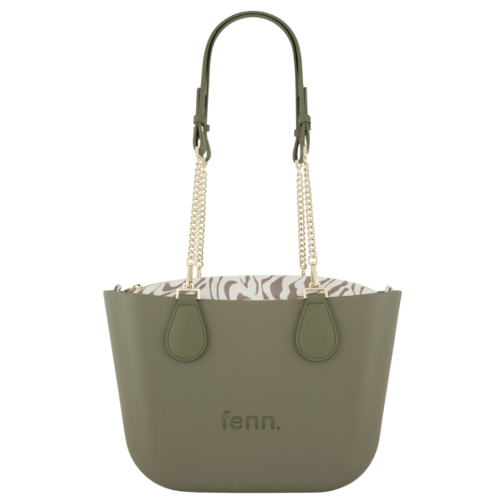 Fenn Petite 9466 Gold chain printed inner front hang