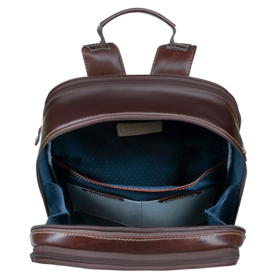 Jekyll & Hide 3672 Oxford Leather Everyday backpack Mocha interior2