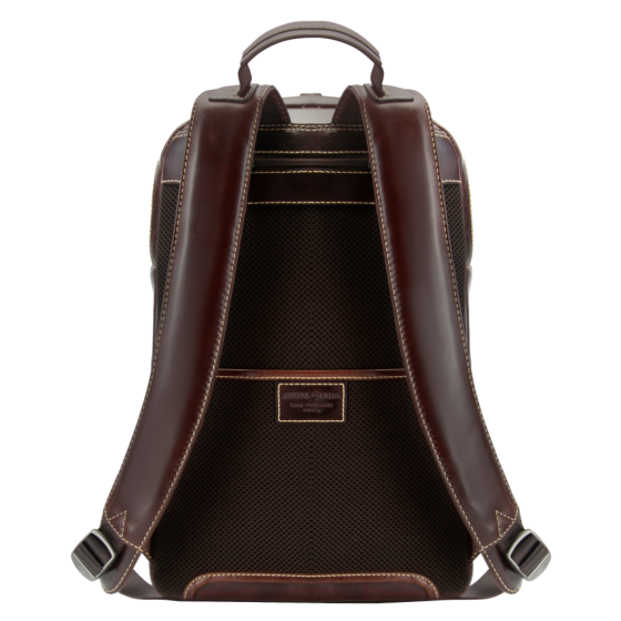Jekyll & Hide 3672 Oxford Leather Everyday backpack Mocha rear