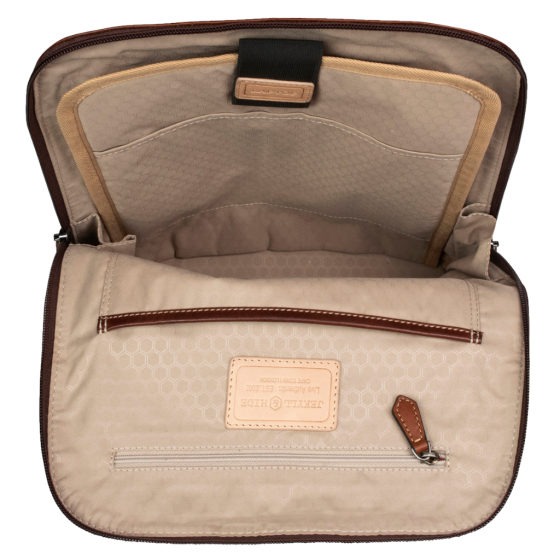 Jekyll and Hide 3457 ladies backpack Mocha brown interior