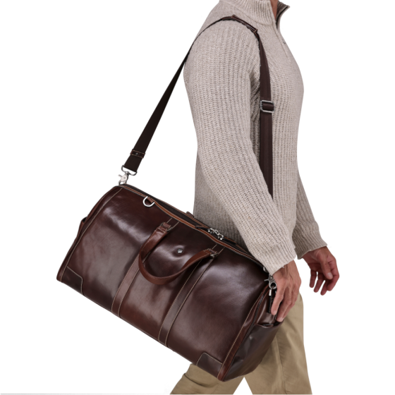 Jekyll and hide Montana Leather 3648 Weekender Mocha Lifestyle