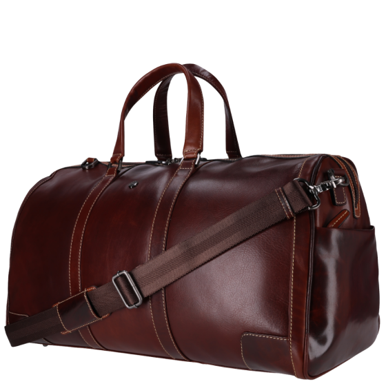 Jekyll and hide Montana Leather 3648 Weekender Mocha front3qrtr