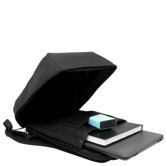 Volkano Vision 9830 15 6 Laptop Backpack black interior1