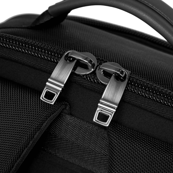 BG Berlin Nexus CEO Executive Backpack KB24401 black zips
