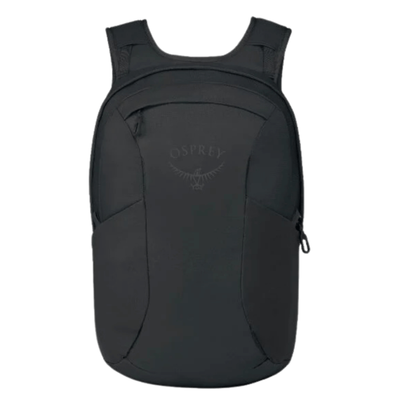 Osprey Farpoint Fairview TRavel daypack black front