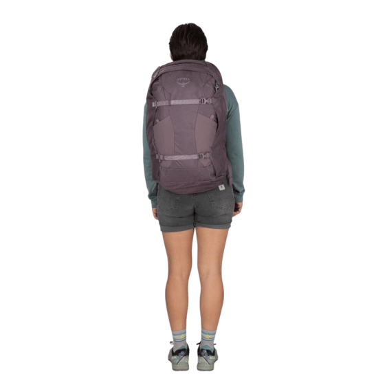 Osprey Fiarview 40L travel pack update features lifestyle size3