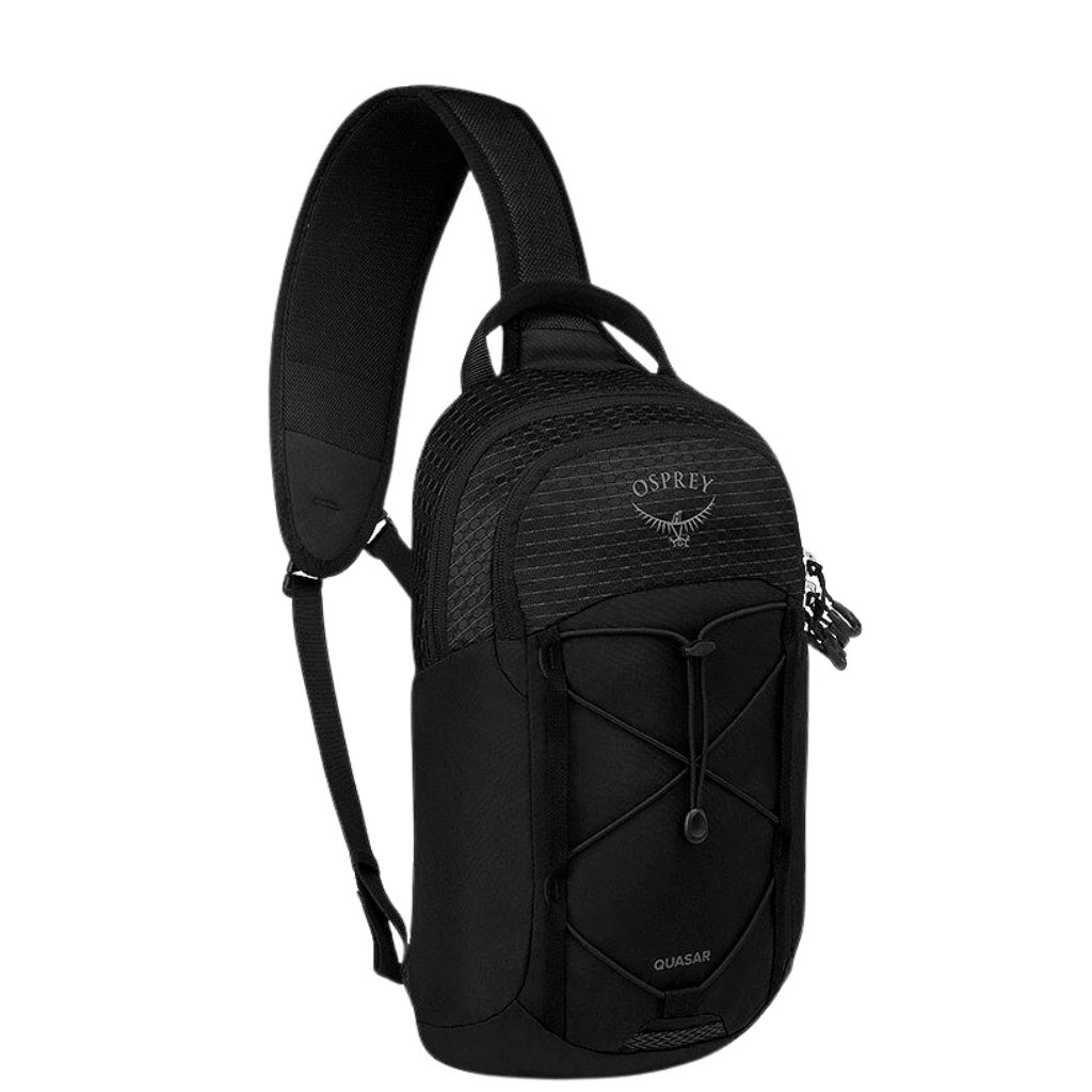 Osprey Quasar Sling Bacg black front3qrtr