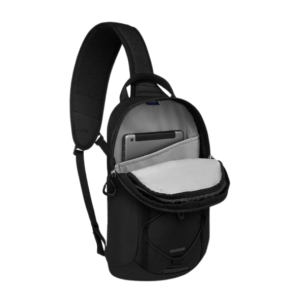 Osprey Quasar Sling Bacg black interior