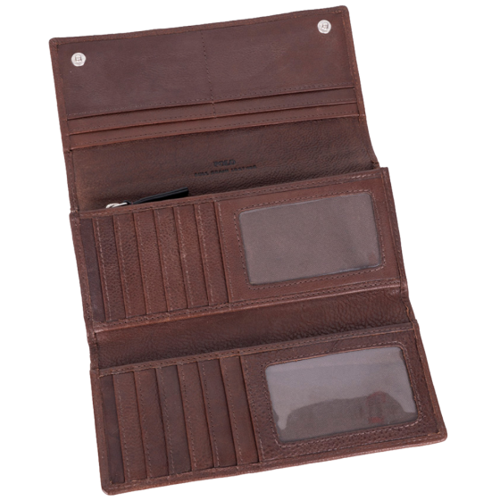 Polo Chobe PO59924 Leather multi card purse brown interior2