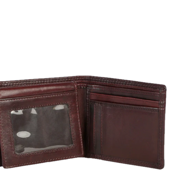 Polo Kenya Leather PO45054 Coin Wallet with Top flap brown interior1