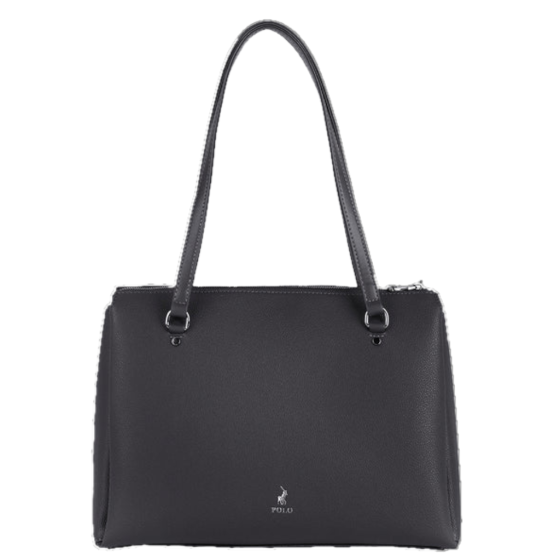 Polo Lyon POS43106 Mule Shopper Black front
