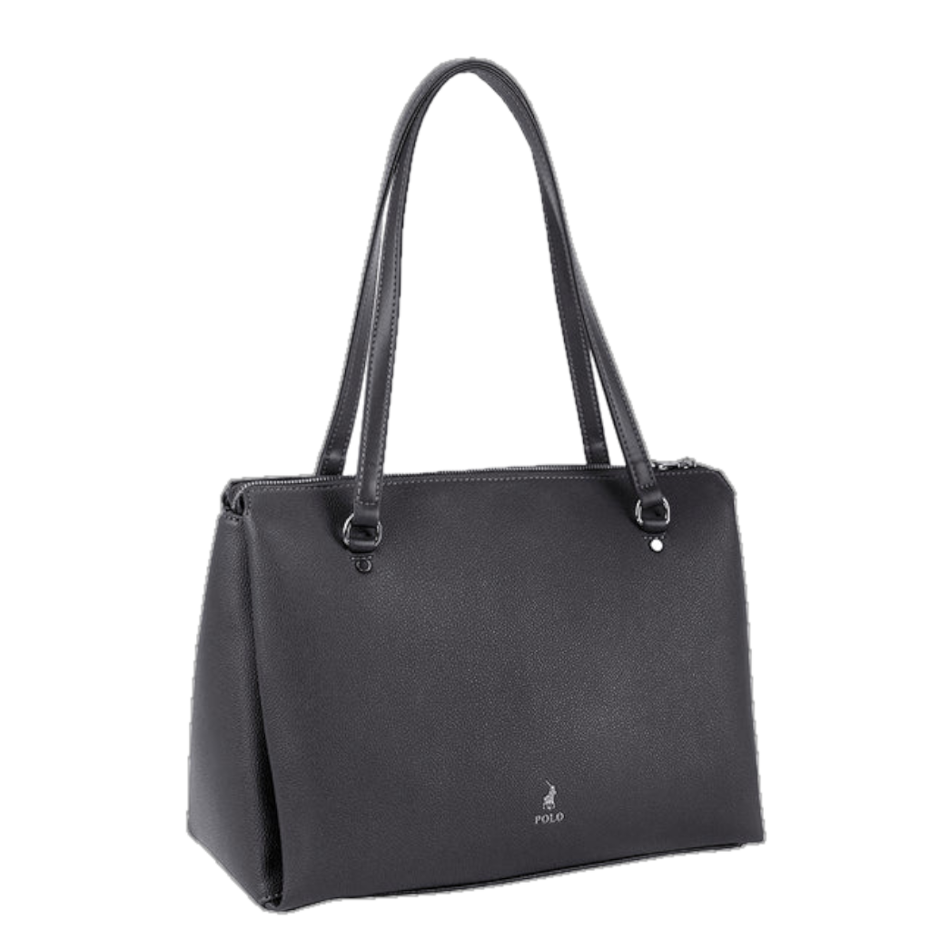 Polo Lyon POS43106 Mule Shopper Black front3qrtr primary