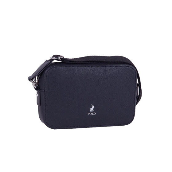 Polo Lyon POS43124 Camera Sling Bag Black front