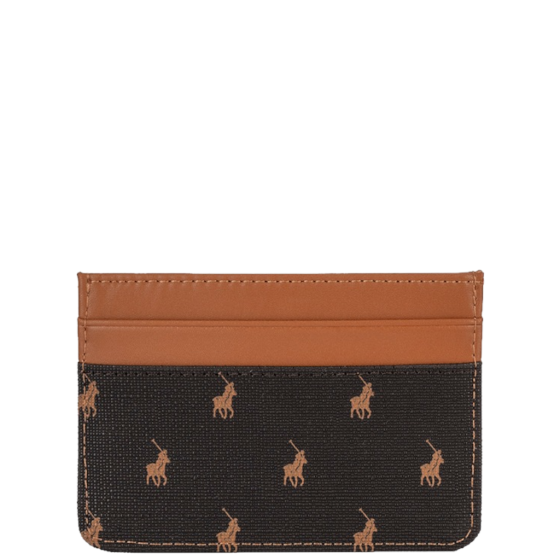 Polo New Iconic POS43236 Small Card Holder brown front