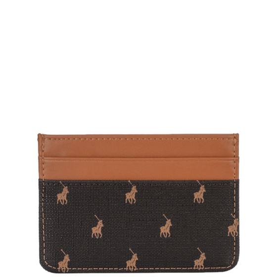 Polo New Iconic POS43236 Small Card Holder brown rear