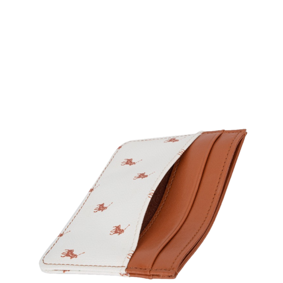 Polo New Iconic POS43236 Small Card Holder white front interior